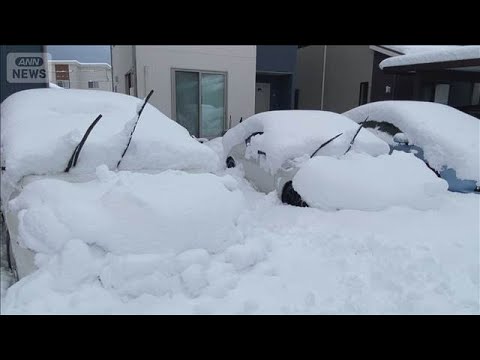 強烈寒波が猛威 交通障害に警戒　金沢や鳥取で記録的大雪に(2026年1月25日) サムネイル