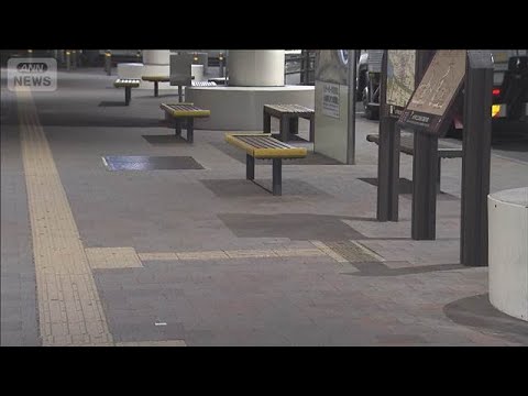 自転車で逃走の男を逮捕　水戸駅前 通行人暴行事件(2026年2月2日) サムネイル