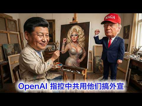OpenAI公开指控中共用他们搞外宣，攻击高市早苗骚扰中国异议份子，冒充公关公司招募美国公务员。黑客用Claude盗取… サムネイル