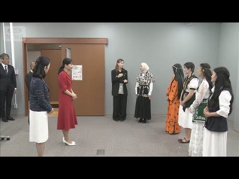 紀子さまと佳子さま　キルギスの研修生と「手話」で懇談　筑波技術大学で交流会(2026年6月13日)