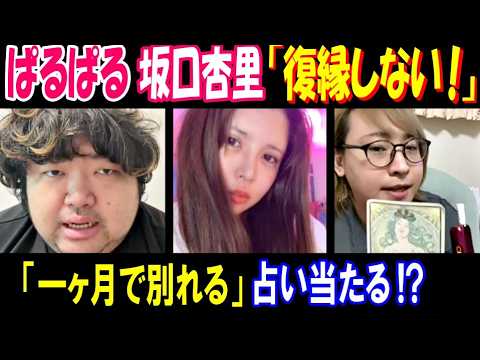 【ぱるぱる】×【坂口杏里】復縁が続かない？占いで見えた「1ヶ月」の行方｜【報道ステーション】なし