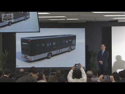 台湾「鴻海」日本のEVバス事業に参入【スーパーJチャンネル】(2026年1月22日) サムネイル