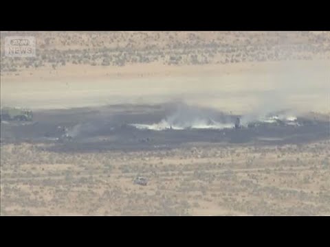 米でB52戦略爆撃機が離陸直後に墜落 8人死亡　米カリフォルニア州の基地(2026年6月16日) サムネイル