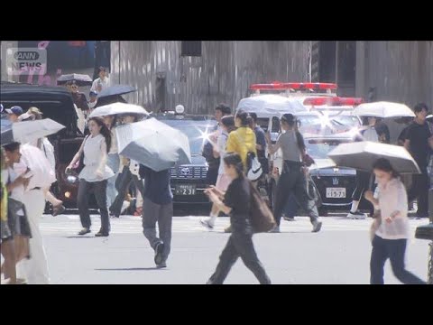 東海で最高気温40℃ 酷暑日予想　熱中症に厳重警戒(2026年7月21日)