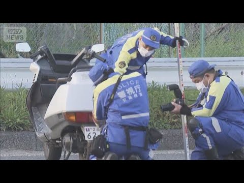 ひき逃げでバイクの男性死亡　大型トラックの運転手確保【スーパーJチャンネル】(2026年4月28日) サムネイル