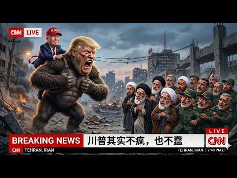 CNN罕见洗白川普：他既不疯，也不蠢，他的疯狂其实就是他的策略（中文字幕） サムネイル