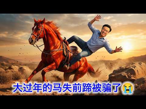 马失前蹄，大过年的被骗得好惨 ｜老高与小茉 サムネイル