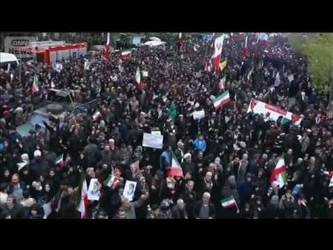 イラン情勢緊迫　米軍が要員の一部退避　各国がイラン滞在の自国民に退避促す(2026年1月15日) サムネイル