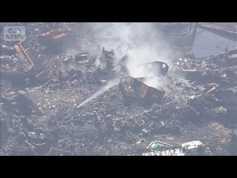 広島・呉市 船解体現場の火災 ほぼ消し止められる　避難指示を全解除(2026年5月16日) サムネイル