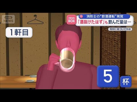 消防士の“飲酒運転”発覚 「酒抜けたはず」も飲んだ量は…　盛岡市【スーパーJチャンネル】(2026年6月30日)
