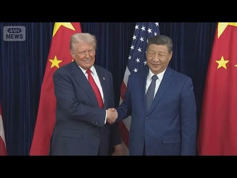 トランプ大統領　3月末に中国訪問　米中首脳会談で貿易や台湾など協議か(2026年2月21日) サムネイル
