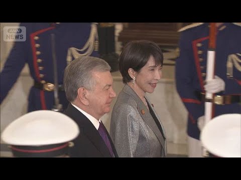 高市総理、中央アジア5カ国と初の首脳会合開催　レアメタル開発などで協力へ(2025年12月20日) サムネイル