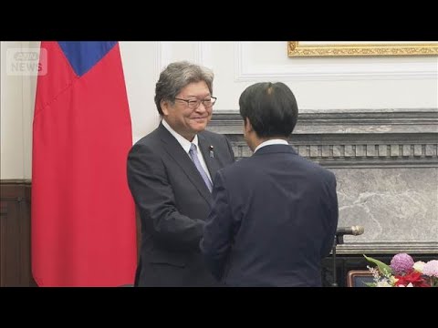 自民・萩生田議員らが頼総統と会談「台湾は重要なパートナー」 3日間の日程で訪台(2025年12月22日) サムネイル