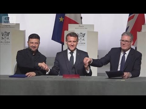 ウクライナ支援の「有志連合」が会合　停戦後に多国籍部隊を創設などで合意(2026年1月7日) サムネイル