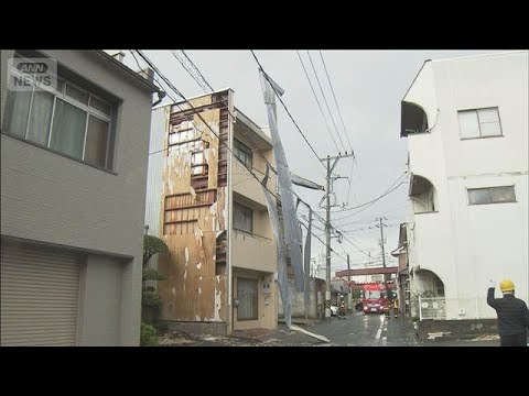 鳥取市で強風被害 看板が飛んだり壁がはがれる　4月の観測史上最高の35.8mを観測(2026年4月4日) サムネイル