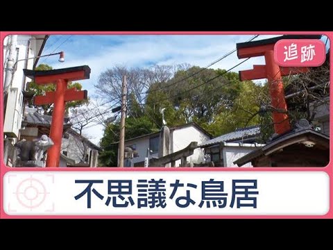 京都「謎の鳥居」を追跡　“ある事情”で2つに分断？　不思議な光景のまさかのワケ【Jの追跡】【スーパーJチャンネル】(2… サムネイル