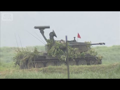 陸自「富士総合火力演習」 離島奪還を想定　3人死亡事故の「10式戦車」は射撃見送り(2026年6月7日)