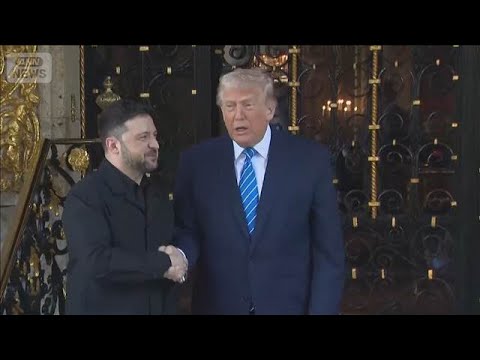 米ウクライナ首脳会談　トランプ大統領　領土問題「非常に難しい」(2025年12月29日) サムネイル