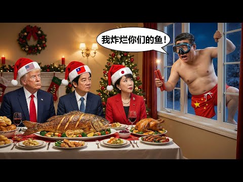 中共台湾突然炸鱼，回应美国史上最大规模对台军售；川普和泽连斯基宣布乌克兰和平在望；以色列转守为攻承认索马里兰，全世界“… サムネイル