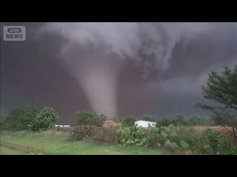 米で竜巻発生10人けが　空軍基地にも被害　今週末にも新たな竜巻が発生の恐れ(2026年4月24日) サムネイル