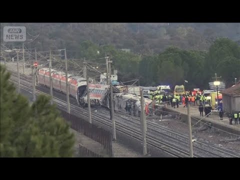 スペインで高速鉄道が脱線…39人死亡　運転士ら“書簡で警告”の情報も【報道ステーション】(2026年1月19日) サムネイル