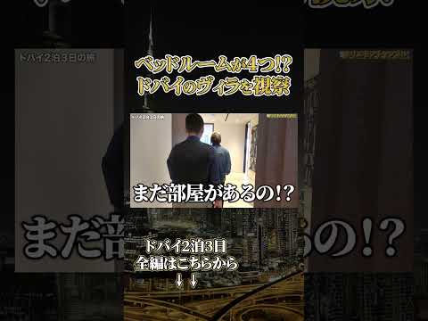 ドバイのヴィラがデカすぎました サムネイル