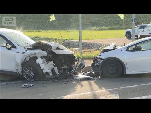 車同士が正面衝突 6人けが　レンタカーが対向車線に 北海道 富良野市(2026年7月21日)