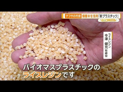 ナフサの代用に「コメ」！？　インクやプラスチックにも加工！【グッド！いちおし】【グッド！モーニング】(2026年5月2… サムネイル