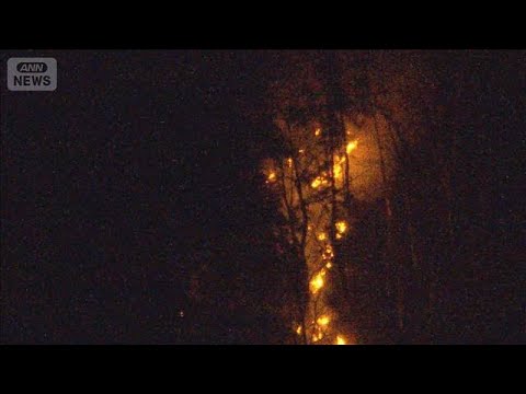 消防団は住宅地への被害を警戒　山梨・山林火災延焼続く…住宅まで50mに迫る【報道ステーション】(2026年1月9日) サムネイル