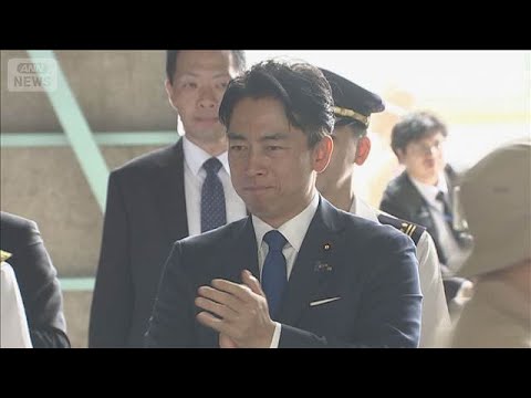 自衛隊の最新哨戒機が海賊対処で初の中東派遣　小泉防衛大臣が激励(2026年8月9日)
