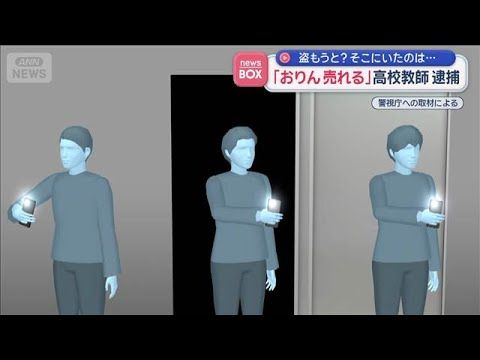 純金の「おりん」売却を持ちかけた都立高校教師を逮捕　住宅侵入の疑い【スーパーJチャンネル】