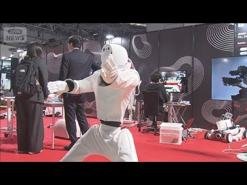 新興企業が集結　「スシテック東京2026」開幕　人型ロボットなど先端技術の見本市(2026年4月27日)