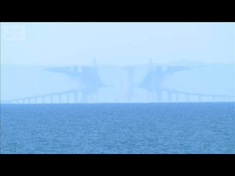 富山・魚津市で蜃気楼が発生　肉眼ではっきり…8年ぶりの“Aランク”(2026年4月26日)