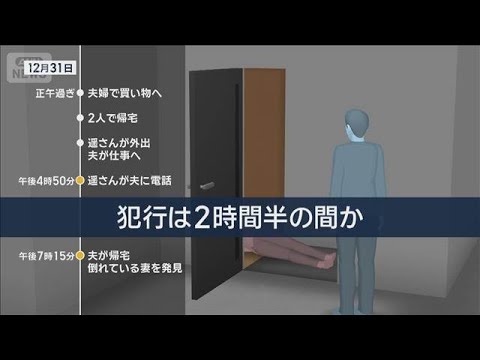 犯人はどうやって室内に…妊娠中のネイリスト女性殺害　茨城・水戸市【報道ステーション】(2026年1月5日) サムネイル
