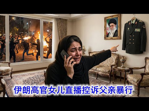 “我的朋友都被强奸了！” 伊朗军警高官女儿直播控诉父亲残暴，情绪失控令人震撼！（中文字幕） サムネイル
