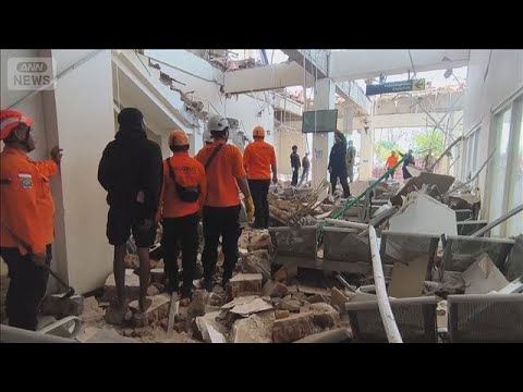 インドネシアM7.7地震　土砂崩れで捜索難航 死者51人に【スーパーJチャンネル】(2026年8月16日)