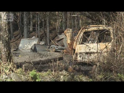 大槌町の山火事 避難指示解除　消防が「熱源調査」進める(2026年5月1日) サムネイル