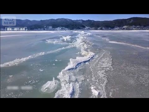 『御神渡り』に異変…凍らない湖が鳴らす“温暖化”への警鐘　長野・諏訪湖【報道ステーション】(2026年2月27日) サムネイル
