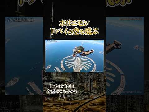 ドバイでスカイダイビングしてきました サムネイル
