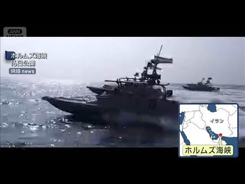 米交渉控えイラン革命防衛隊ホルムズ海峡で軍事演習で圧力も　IAEA事務局長と会談(2026年2月17日) サムネイル