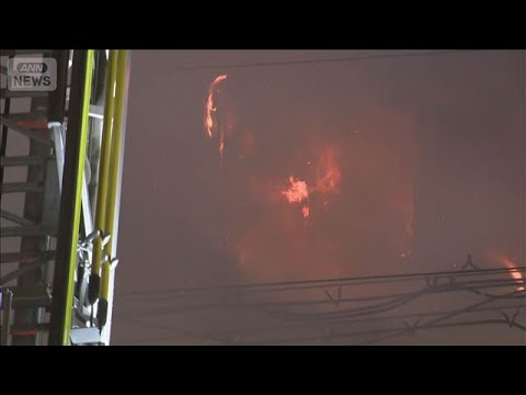 家具製造会社が入るビルで火災　大阪・松原市(2026年1月25日) サムネイル