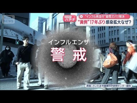 “異例”17年ぶり感染拡大なぜ？　“インフル再流行”疑問ズバリ解決【スーパーJチャンネル】(2026年2月4日) サムネイル