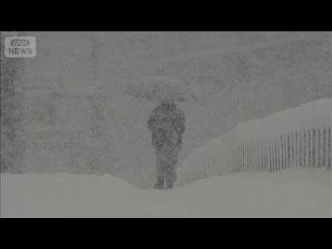“今季最強寒波”再びピーク迎える　雪の影響で通行止めや運休、欠航相次ぐ(2026年1月25日) サムネイル