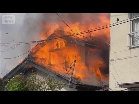 「炎が上がってる」住宅など12軒焼ける　福島市【スーパーJチャンネル】(2026年6月2日)