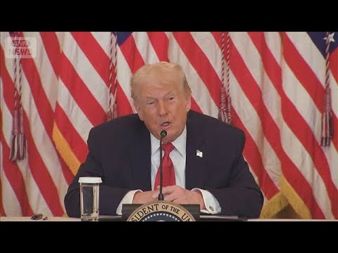 トランプ氏　グリーンランド巡り「協力しない国には関税を課すかも」欧州各国をけん制(2026年1月17日) サムネイル