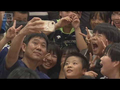 森保監督「励ましのエール届けたい」　熊本地震 子どもらと交流【スーパーJチャンネル】(2026年8月16日)