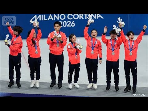 フィギュア表彰台“刃こぼれ問題”IOC「表彰台の素材変更」佐藤駿選手のコーチが修復(2026年2月10日) サムネイル