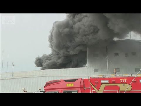 工場で火災　煙に“刺激成分”含む恐れ　北海道室蘭市【スーパーJチャンネル】(2026年5月19日) サムネイル