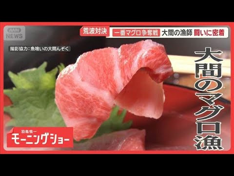 一番マグロを狙う漁師　父と子の戦い　聖地・青森県大間で過酷な漁に完全密着【羽鳥慎一モーニングショー】(2026年1月6… サムネイル