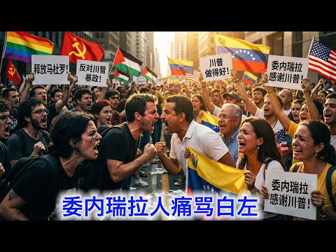 委内瑞拉人痛骂白左：我们等这一天等了26年！轮不到你们这些蠢货来教我们什么是正义！不管你们多恨川普，抓马杜罗是大功一件… サムネイル